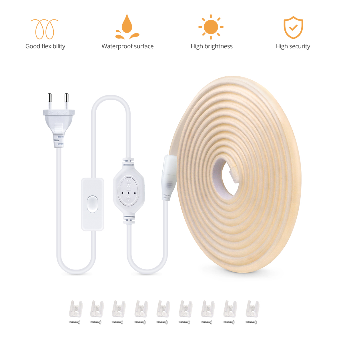 110V 220V COB LED Strip Outdoo - Outdoor Lighting Led Strip avis et prix