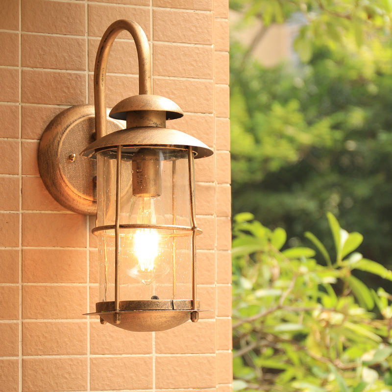 Vintage Wall Lamp E27 Bulb Sco - Outdoor Yard Lighting Fixtures avis et prix