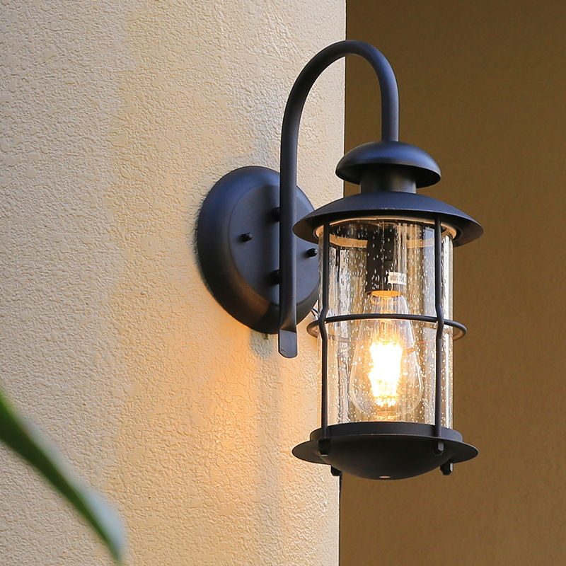 Vintage Wall Lamp E27 Bulb Sco - Outdoor Yard Lighting Fixtures avis et prix