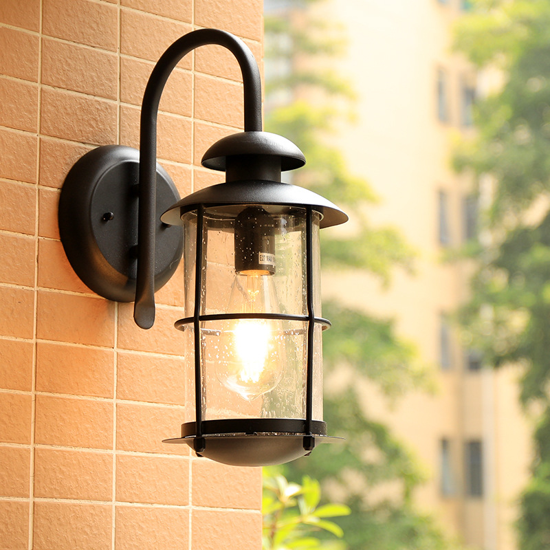 Vintage Wall Lamp E27 Bulb Sco - Outdoor Yard Lighting Fixtures avis et prix