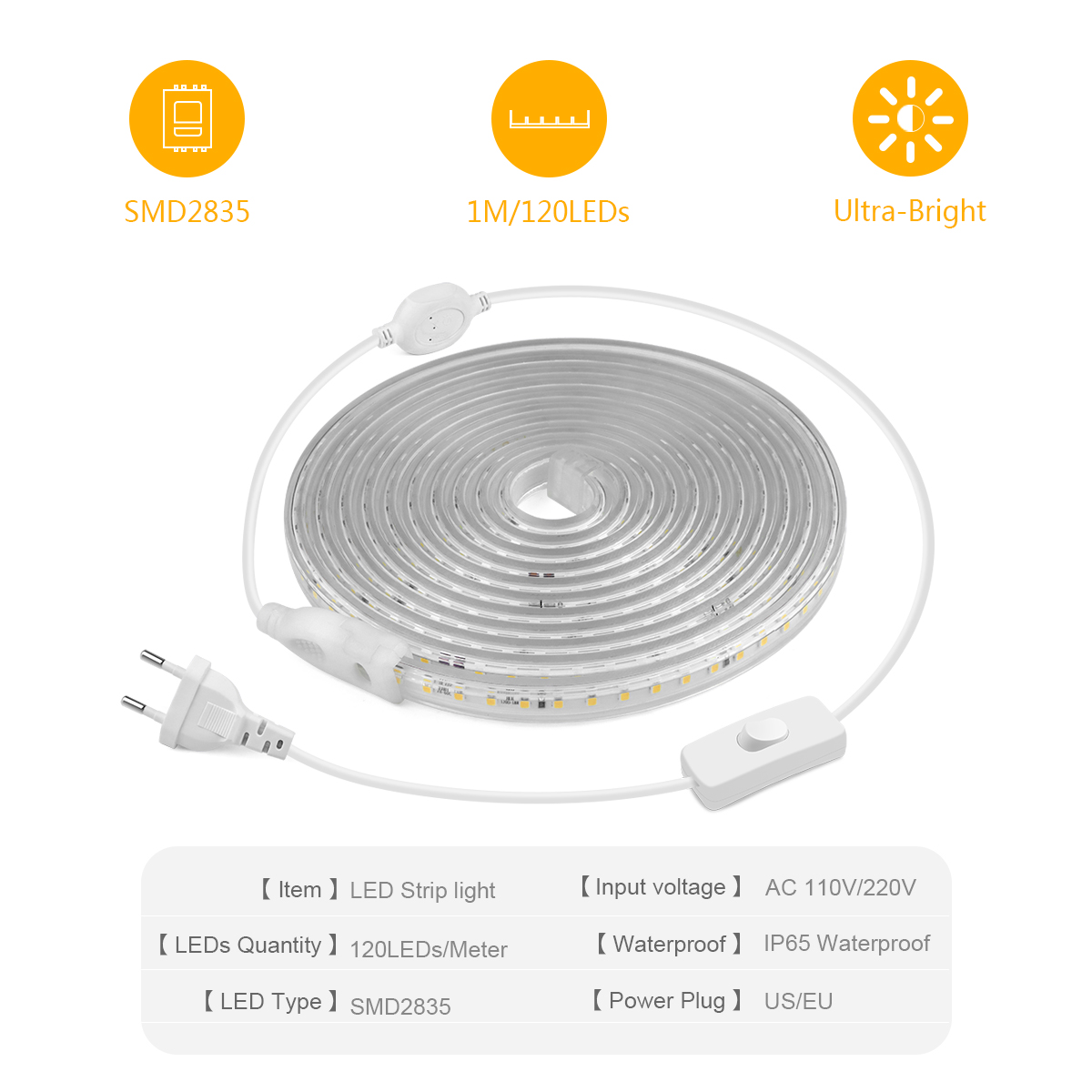 High Bright LED Strip Light 28 - Outdoor Lighting Led Strip avis et prix