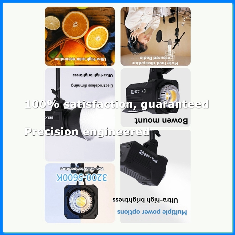 300W Bi LED Video Light, Conti - Outdoor Lighting Video avis et prix