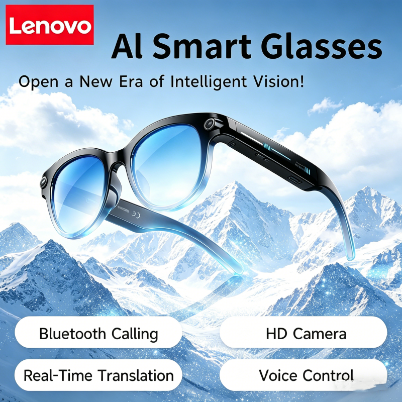 Lenovo AI Smart Glasses 8K HD  - Outdoor Lighting Video avis et prix