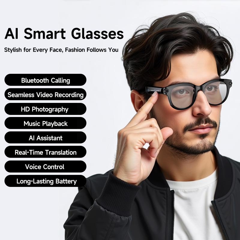 Lenovo AI Smart Glasses 8K HD  - Outdoor Lighting Video avis et prix