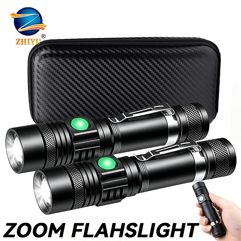 T6 LED Rechargeable Flashlight - Outdoor Lighting For Home avis et prix