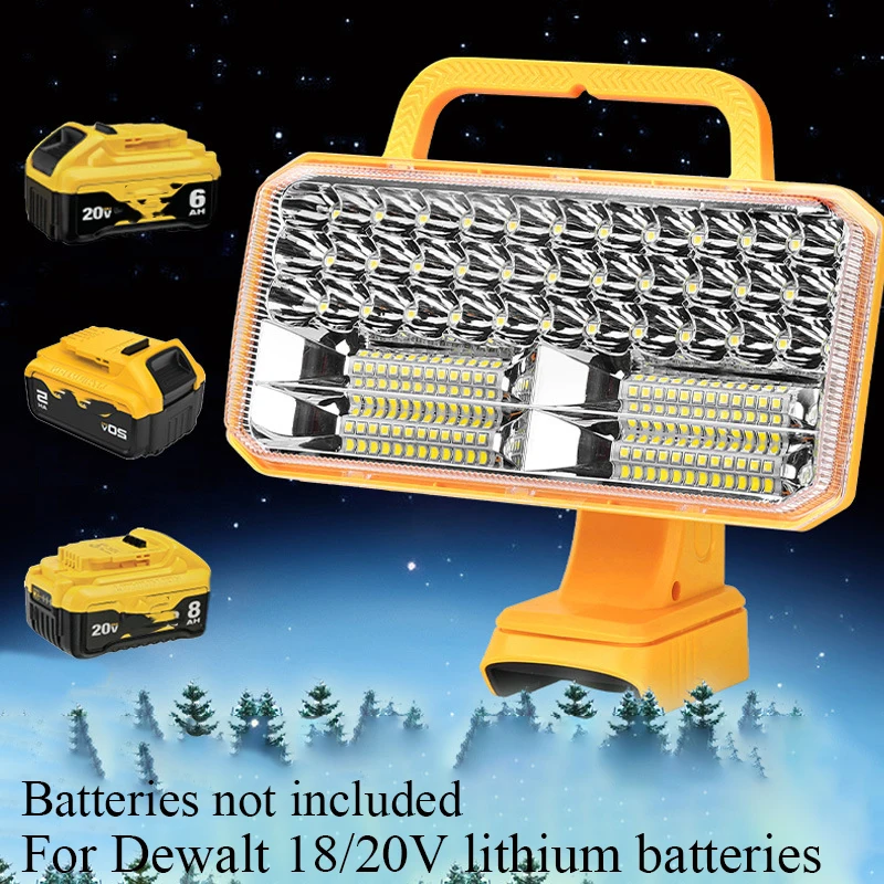 4200-Lumen LED WorkLight for M - Outdoor Lighting Milwaukee avis et prix