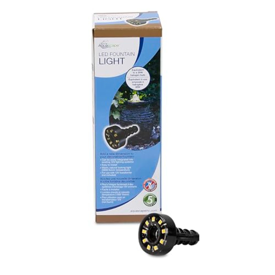 Warm White LED Fountain Accent - Pond Light Submersible avis et prix