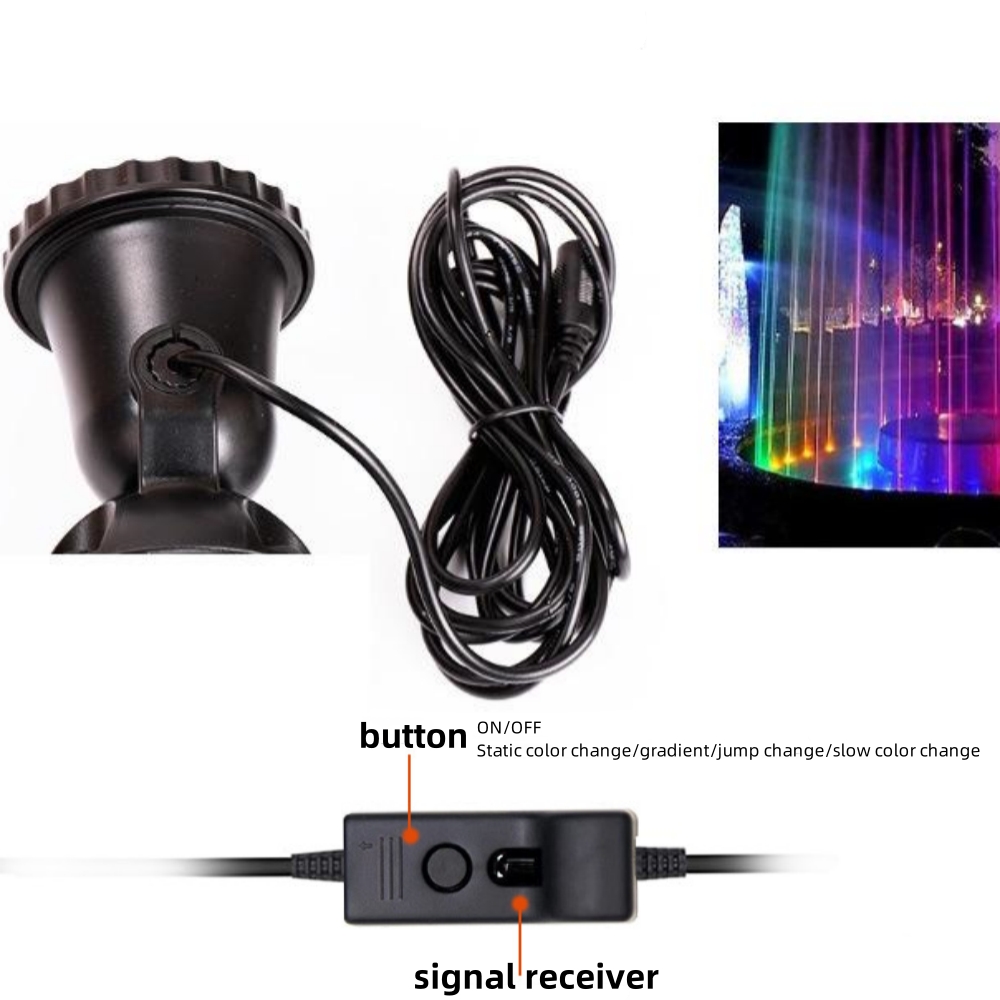 IP68 Waterproof LED Underwater - Pond Light Submersible avis et prix
