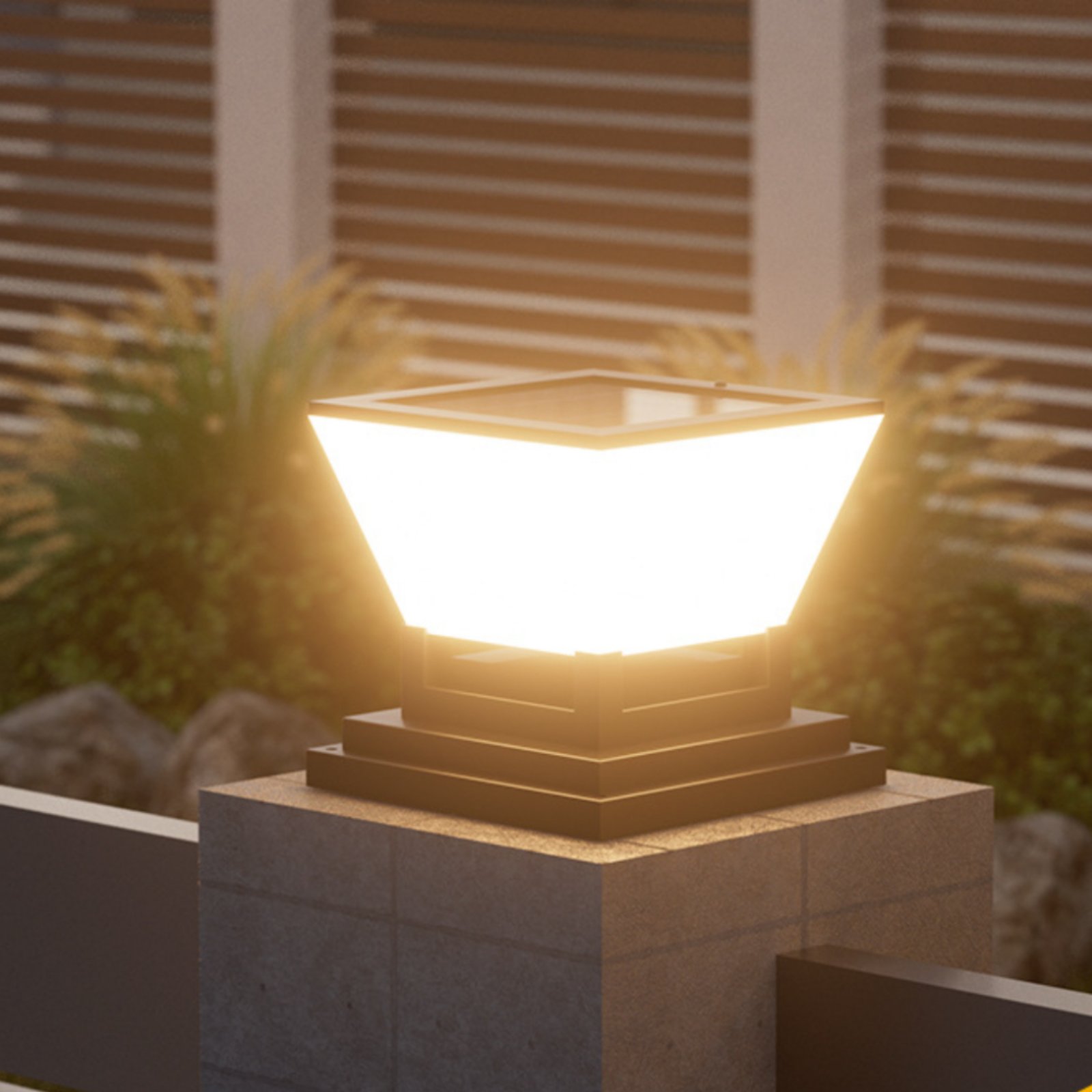 Solar Post Light Water Resista - Outdoor Lighting Install avis et prix