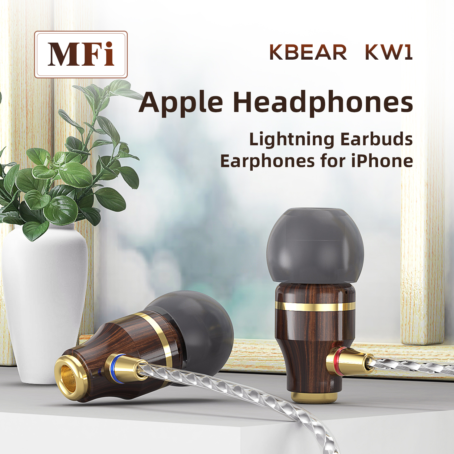 KBEAR KW1 Wooden Single DD In- - Outdoor Lighting Options avis et prix